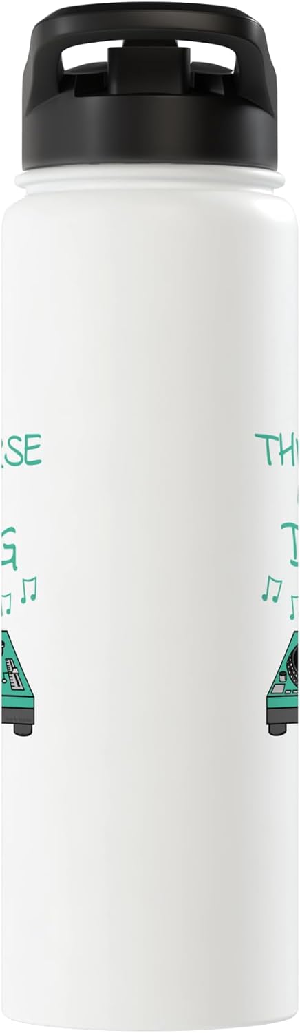 Nurse DJ Music Producer By DoodleRob This Nurse Loves DJ'ing, DJ Music Producer Musician Stainless Steel Insulated
