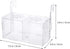 POPETPOP Fish Breeding Box - Box for Fish Tank Acrylic Fish Box Fish Acclimation Box Hatchery Incubator Aquarium Box for Small Fish Shrimp