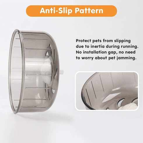 Silent Hamster Exercise Wheels - 5.2 inches Hamster Toys, Small Pet Running Toy Ball for Gerbils, Mice, Rat, Guinea Pig