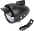 Vintage Bike Headlight, Bicycle Front Light for Night Riding, Lightweight LED Bike Light with Visor and Mounting