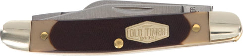 Imperial Old Timer 108OT Junior 4.7in Traditional Folding Pocket Knife with 3 High Carbon Stainless Steel Blades and