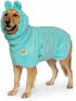 DERPYCHAPPY Premium Dog Towel Robe & Dog Bathrobe for Drying Dogs Made