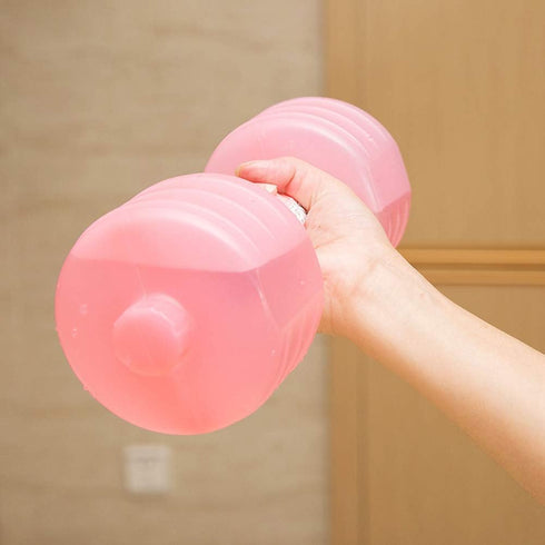 Random Water Filled Dumbbell, Adjustable Hand Weight Fitness Equipment for Women