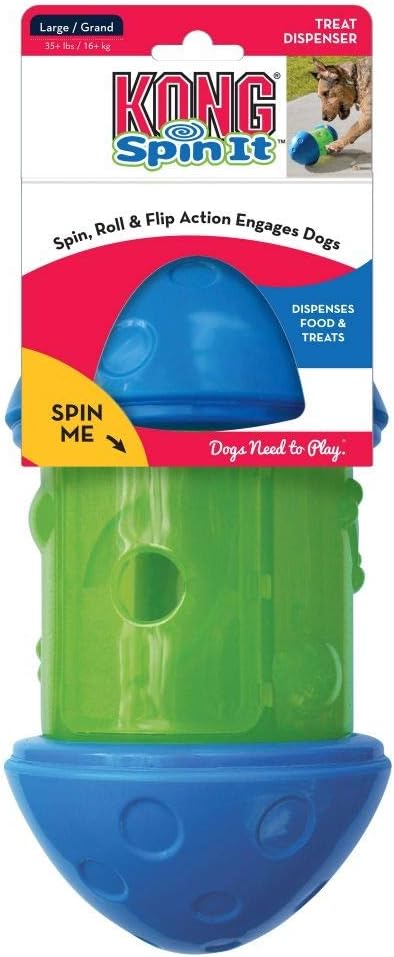 38703427: Kong Company Spin It Treat Dispenser Toy, Lg
