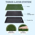 16x20 inch Artificial Grass Puppy Pad with Tray | Reusable Indoor & Outdoor Dog Potty Training Mat System | Washable