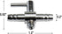AQUANEAT Aquarium Control Valve, Fish Tank Air Valve, Metal Stainless Steel Gang Valve, Air Flow Distributor Splitter for Air Pump
