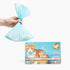 BOS Odor-Sealing Cat Poop Bags, Scent-Free Disposal Bags for Pet Waste & Kitty Litter, 90 Bags, Light Blue