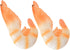 Abaodam 2pcs Artificial Shrimp Model Aquarium Shrimp Tank Accessory Fake Figurines for