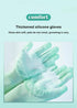 Pnzonge Multi-use Silicone Gloves for Dogs - Showers, Pet Hair Removal, Anti-Scratch Massage Products - Set of 2