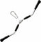 Yes4All Wide Grip Curl LAT Pull Down Bar Attachments, Rubber Handgrips for Cable Pulley System Machine