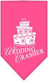 Wedding Crasher Screen Print Bandana, Small, Emerald Green, Mirage Pet Products