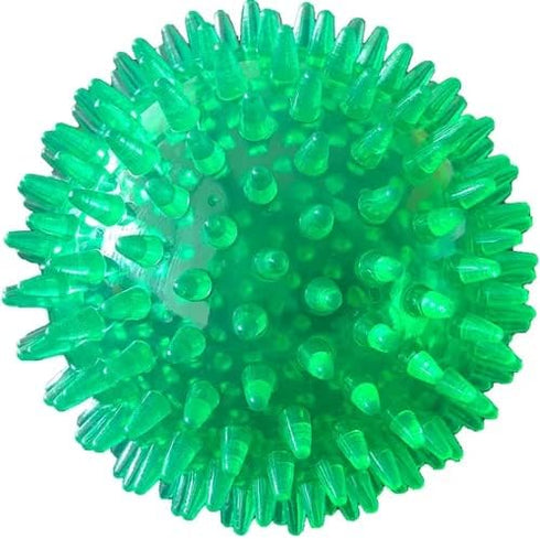 PetSport 2.8" Gorilla Spiky Ball Floating Dog Toy (3 Pack) - Vanilla Scented TPR Rubber, Ultra Light & Durable