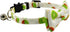 Cat Collar Bow Tie with Bell, Breakaway Kitten Collar, Cool Fruits Design, Adjustable 7.5-11in (Kiwi)