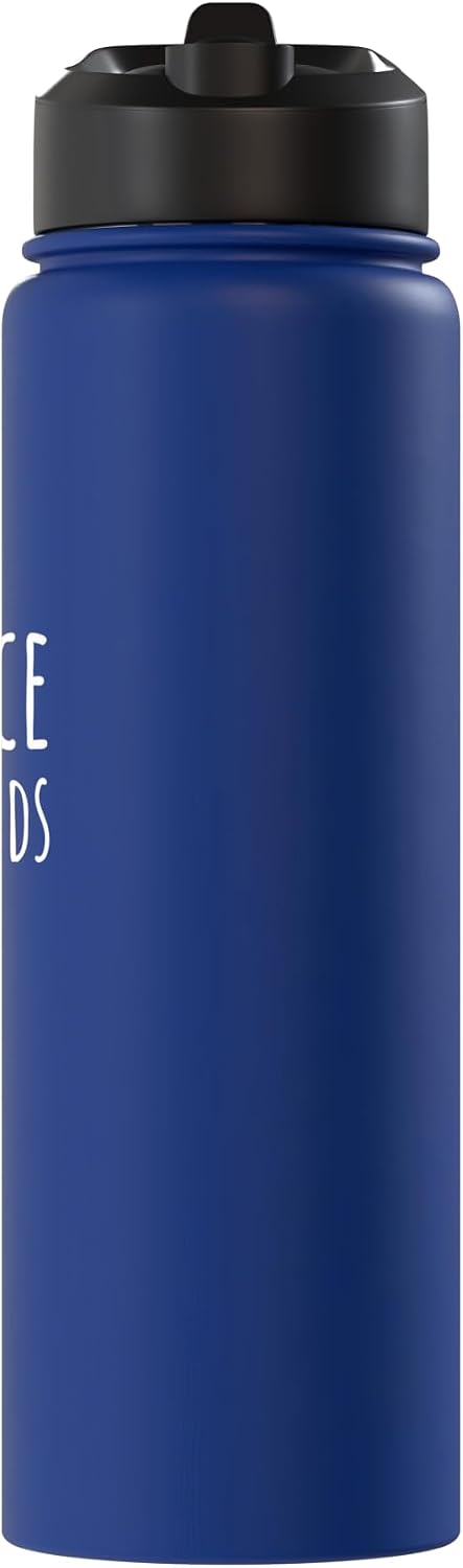 Fontastic Fun Lettuce Be Friends Stainless Steel Insulated Water Bottle