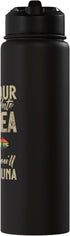 Tuna Fishing Gear Cast Your Dreams into the Sea Tuna Fishing Stainless Steel Insulated Water Bottle