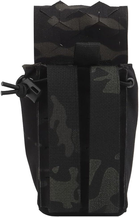 Multi-Purpose SPUD MOLLE Pouch, Military Radio Bag, Tactical Chest Hang Magazine Pouches