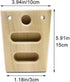 jiingekk Climbing Training Board Finger Grip Strengthener Forearm Exerciser Hangs Board Building Cores Strength Hangs