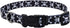 Coastal Pet Styles Adjustable Dog Collar - Black Skulls - 3/8" x 08"-12" - Snap-Lock Buckle - For Small, Medium or
