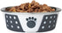 PetRageous 15000 Fiji Stainless Steel Dog Bowl, Non-Slip, Dishwasher Safe, 1.75-Cup Capacity, 5.5-inch Diameter, White