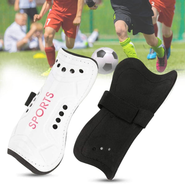 Kids Football Shin Kick Pads, Adjustable Strap Leg Guards, One Pair of Instep Pad Child Boxing Sport Safety Protector