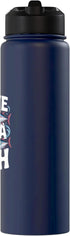 Ocean Enthusiasts Tuna Lovers I Love Tuna Fish Enthusiast Design Stainless Steel Insulated Water Bottle