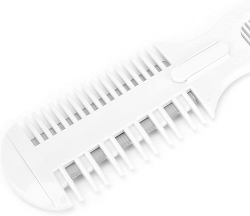 Pet Hair Cutting Tools, Grooming Razor Thinning Comb, Pet Hair Trimmer with 5 Blades for Dogs and Cats