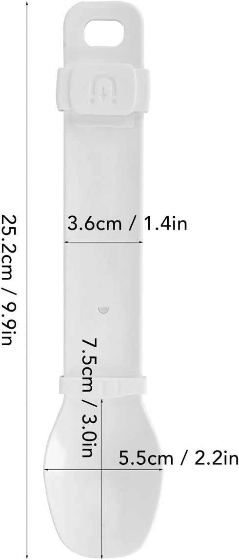 Sliding Cat Strip Squeeze Spoon, Multifunctional Cat Treat Feeding Spoon for Wet Treats