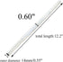 Golf Club Extension 0.60" Steel Shaft Extender for Iron/Wood Golf Clubs