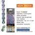 VG SPORTS Bike Chains | 6/7/8/9/10/11 Speed | Lightweight Half Hollow/Full Hollow Chains, 116 Links