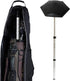 Golf Travel Club Bag Support Rod - Aluminum Adjustable Telescopic Golf Trip Cover Support System Pole