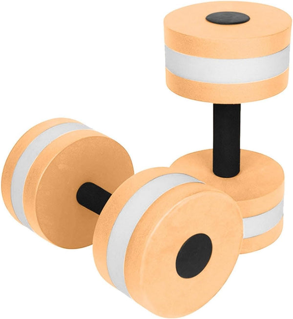 Generic 2PC Aquatic Dumbells Set, High-Density EVA Water Weights for Pool Exercise, Water