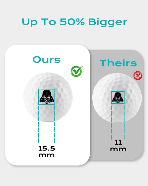 Giftspire Funny Golf Ball Stamp, Monogram Marker for Easy Identify & Reusable Personalized Golfball Stamper Marking