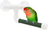 Hypeety Bird Parrot Stand Perch Shower Toy with Suction Cup for Parakeet Finch Bath Stands