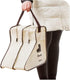 Portable 2 Pack Short Boots Storage Bag, Boots Protector Cover (Beige)