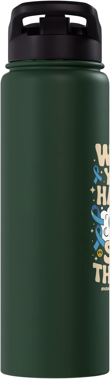 Funny germophobia gifts germophobe Hand Sanitizer Wash Your Hands Save The Day - Hand Washing Awareness Stainless Steel