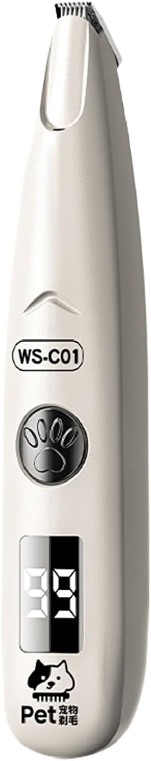 Generic Dog Clippers for Grooming,with LED Light Quiet Cordless Electric Rechargeable Shaver -
