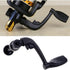 Fishing Reel Handle, Universal Plastic Power Handle, Fishing Reels Crank Rock Arm Spinning Wheel Grasp Reels