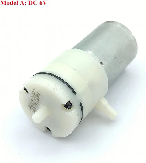 QLWAHK 1PCS DC6V 12V 24V 370 Aquarium(DC24V Mini Motor Diaphragm Air Vacuum Pump Negative Pressure Suction DIY Breast