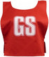 Carta Sport Carta TBNB White Football Lettered Netball Bibs Medium Black, One Size