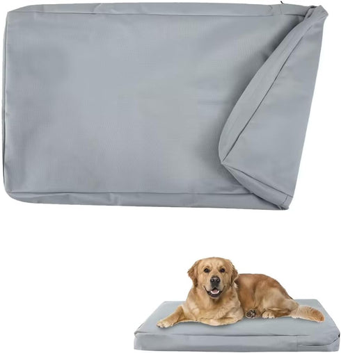 Waterproof Dog Bed Cover, Washable Dog Crate Pad Replacement Cover for 36 Inch Crate, Water Absorbable Pet Puppy Bed