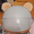 Kawaii Round Bear Ears - Plush Adhesive Ski Helmet Accessory for Children, Balance Bike Helmet Decor