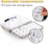Fishing Lure Boxes, Waterproof Portable Tackle Box Organizer, Mini Utility Fishing Box for Storing Tackle Set