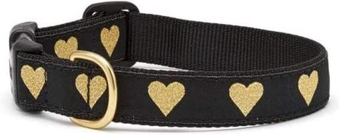 Up Country Heart of Gold Dog Collar, Small