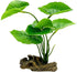 Smoothedo-Pets Fish Tank Decor, Betta Leaf Pad Hammock, 6 Inch Plastic Artificial Plant for Small Tanks