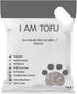 I AM TOFU - Natural Flushable Tofu Cat Litter, Low Dust Lightweight