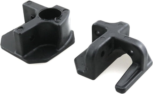 HJGarden 4PCS 14mm/0.55 inch Leisure/Folding Chair Repair Parts Black Plastic Connector Replacement Accessories