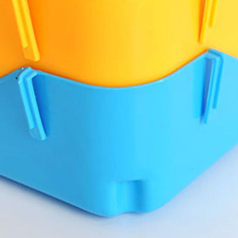 Rely2016 Small Animal Pet Triangle Potty Trainer, Litter Corner Toilet Training Tray, Color Random