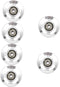 YARNOW 4pcs Aluminum Alloy Pulley Exercise Wheel, Cable Pulley Attachments for Home Gym Replacement Parts