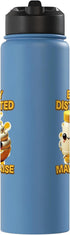 Mayonnaise Costume Mayo Group Easily Distracted By Mayonnaise Stainless Steel Insulated Water Bottle