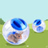 Mini Cute Dwarf Hamster Running Ball, 4.72 Inches Crystal Ball for Hamsters, Silent Exercise Wheel for Hamsters Less
